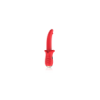 Vibromasseur Rouge Ultra-Souple KISS